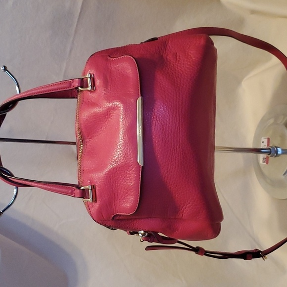 Coach Handbags - Coach Pink Madison Leather Small Georgie Satchel 30081